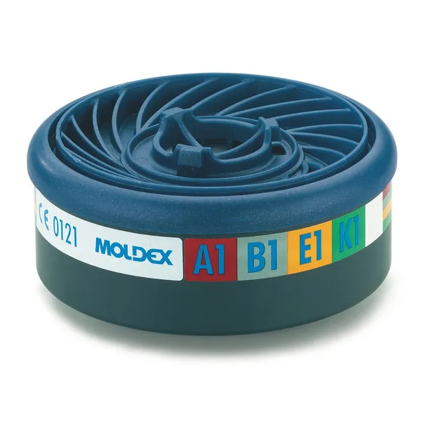 MOLDEX 9400 ABEK1 Filter System (Box of 10) — Grey/Blue